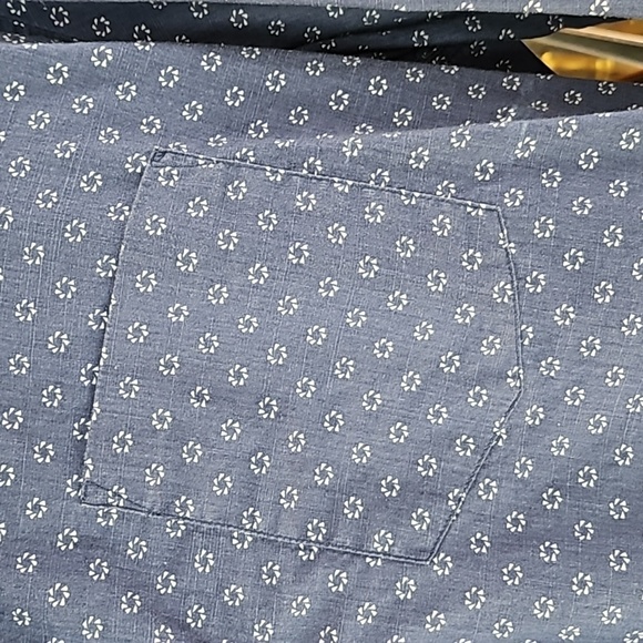 J Crew Half Button LS Shirt - Picture 4 of 5